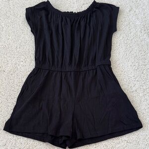 Old Navy Classic Black Girls Romper